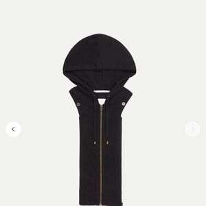 Veronica beard black cashmere hoodie Dickey.